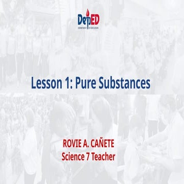 SCIENCE 7 WEEK 2 MATATAG CURRICULUM SCIENCE | PDF