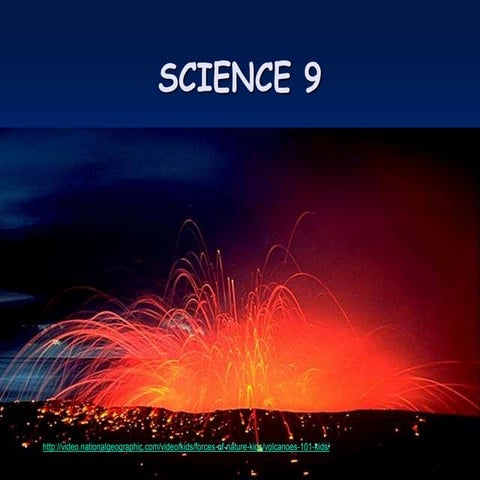 SCIENCE-9-Q3-VOLCANO-Parts and types including definitions and examples here ...