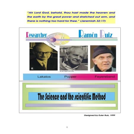 Science And Scientific Method