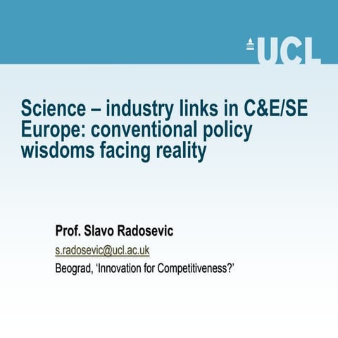 Science industry links