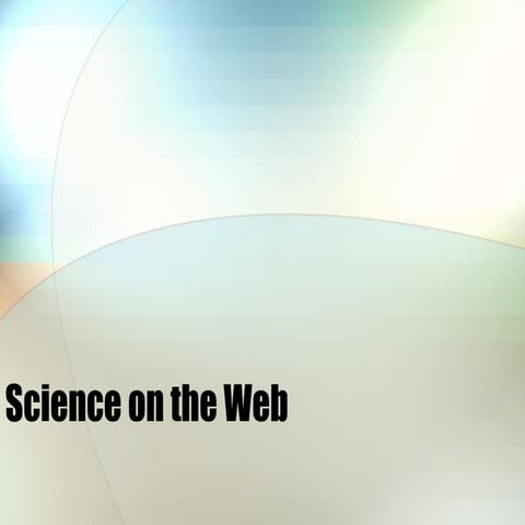 Science On The Web
