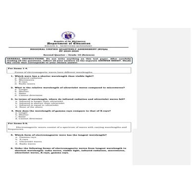 SCIENCE 10-Quarter 2.pptx123456788999987 | PPTX