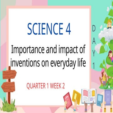 SCIENCE4 Quarter 1 Week 2 Lesson powerpoint