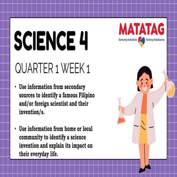 Science4 Q1 Week1 PPT MATATAG.pptppppppx