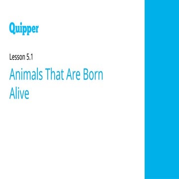 Science 5 5.1 Animals That Are Born Alive.pptx