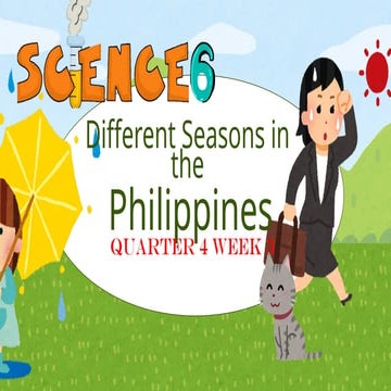 Understanding the Wet and Dry Seasons in the Philippines: Activities ...