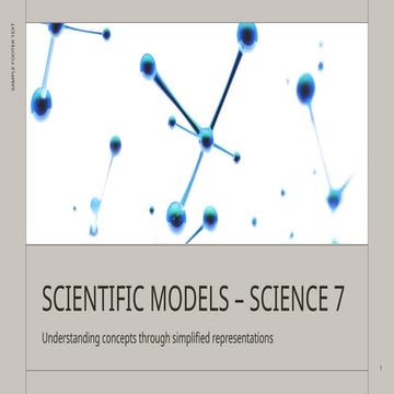 SCIENTIFIC MODELS .pptx
