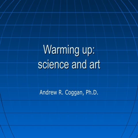 Science and art of warm up