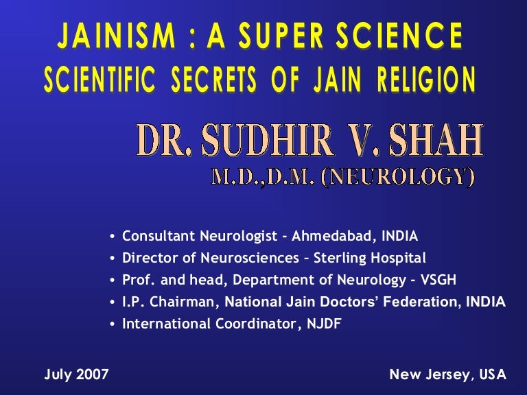 SCIENCE AND JAINISM RELATIONS