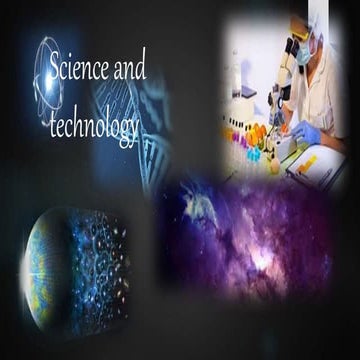 Science and technology