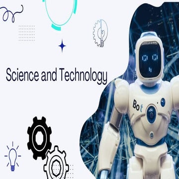 Science and technology are important parts of our day to day life.docx