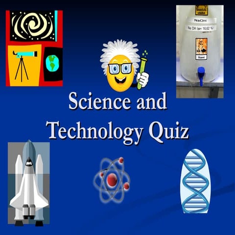 Science And Technology Quiz | PPT | Geology | Science