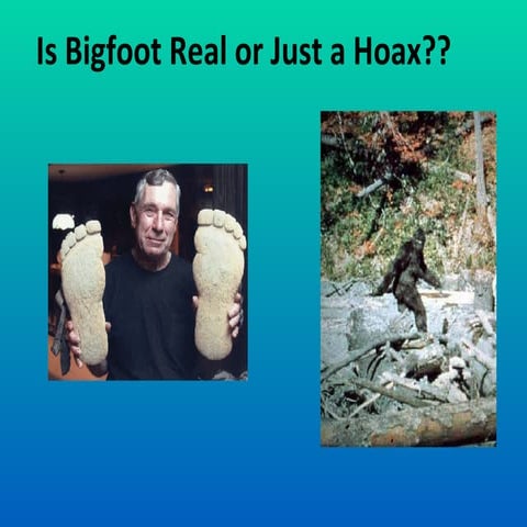 Science Bigfoot Pwpnt