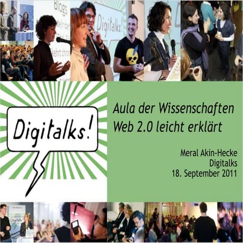 Aula der Wissenschaften "Web 2.0 leicht erklärt"