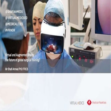 The Future of Surgical Training || Shafi Ahmed || Future Health