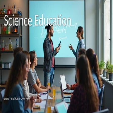 Science Education envisaged in curriculum.pptx
