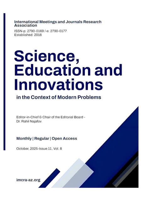 Science, Education and Innovations in the Context of Modern Problems, Issue 11, Vol. 8, 2025.pdf