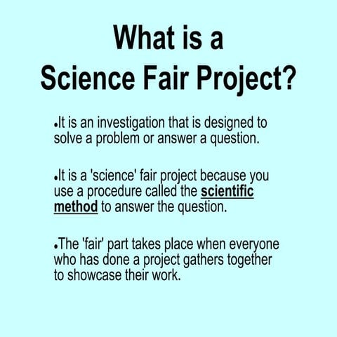 Science fair