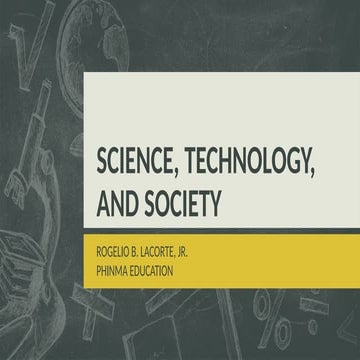 Lecture_1.pptx topic in STS SCIENCE TECHNOLOGY AND SOCIETY | PPTX