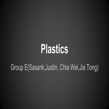 Science materials (plastic) (1) presentation sst