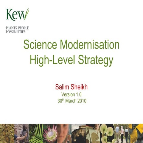 Science  Modernisation  Strategy v1 0