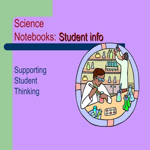 How to set up your science notebook