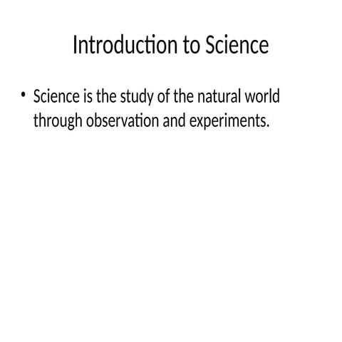 definition of science and BRANCHES OF SCIENCE .ppt