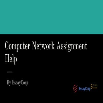 Computer Network Assignment Help