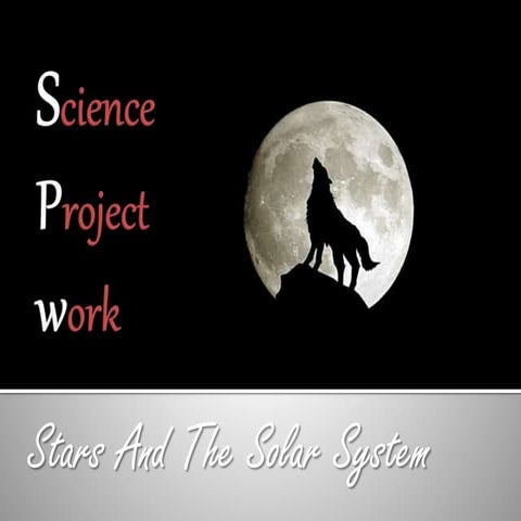 Stars & the Solar System