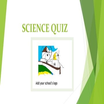 Science quiz Cambridge Syllabus.