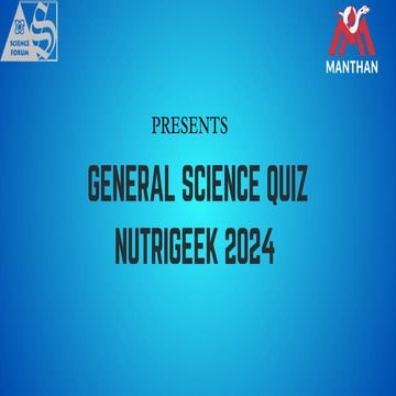GENERAL SCIENCE QUIZ MANTHAN HINDU COLLEGE .pdf