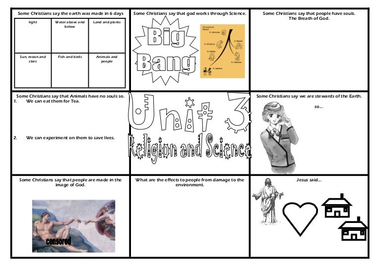 Science Revision Sheet