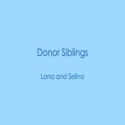 Science saviour siblings | PPTX