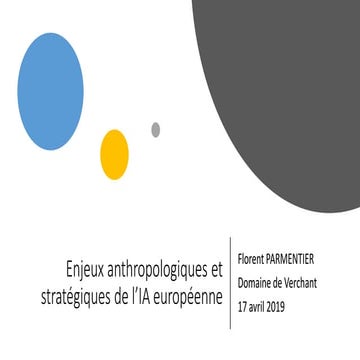 DWSPR19  Sessions plenieres 17042019 - Enjeux anthropologiques et strategique...