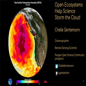 Open ecosystems help science storm the cloud