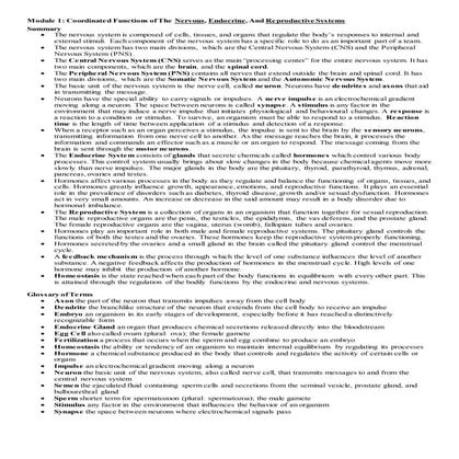 Science summary and glossary