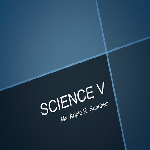 Science V- special properties of materials