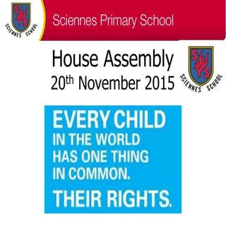 Sciennes House Assembly 20.11.15