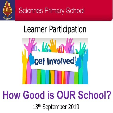 Sciennes Learner Participation 13.9.2019