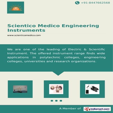 Physics Instrument by Scientico medico-engineering-instruments