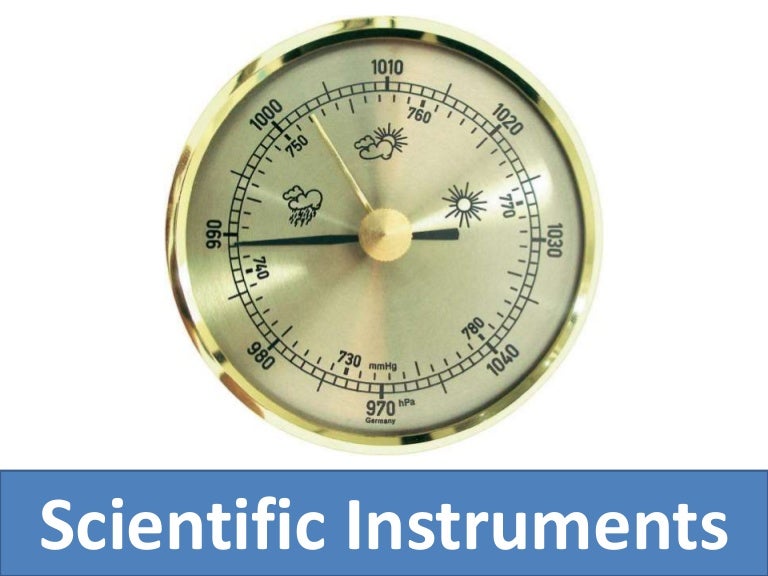 Scientific Instruments