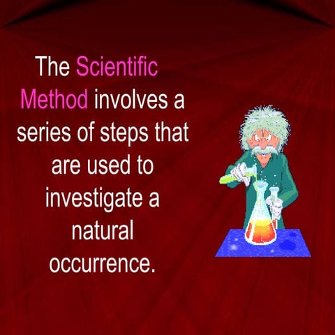 Scientific method in action | DOC
