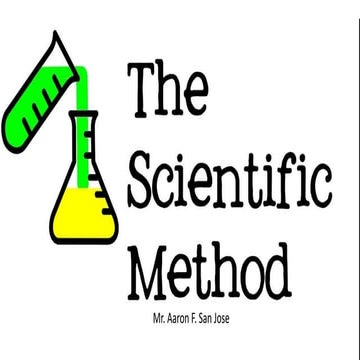 Scientific Method for Grade 7 Students | PPTX