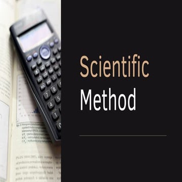 Scientific Method