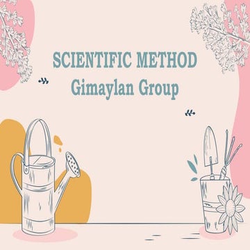 Scientific Method Powerpoint Presentation Pptx