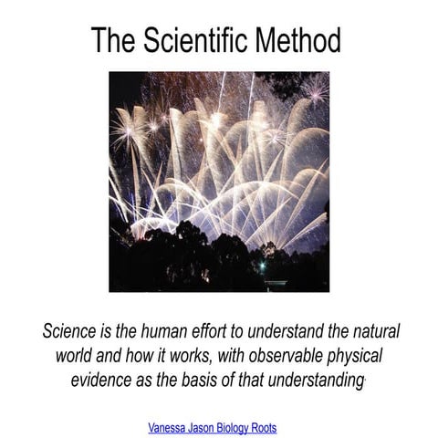 Scientific Method for high school classroom