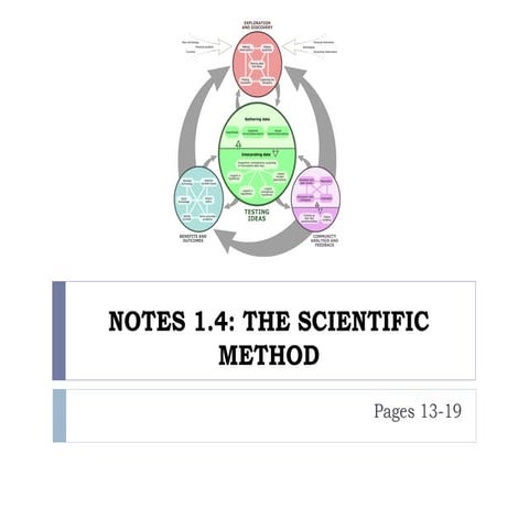 Scientific Method - Reference SCIENCE HS