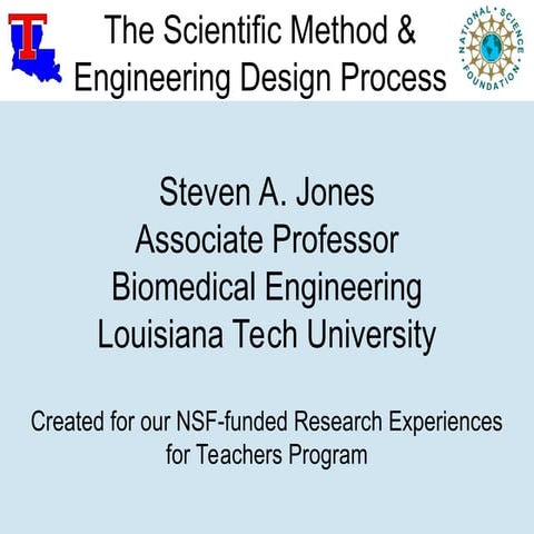 A process that applies scientific knowledge, prototyping and measurement to create a device that will fulfill a need