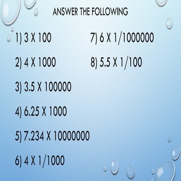 Scientific Notation Grade 7 Lesson 2019 - 2020 | PPTX