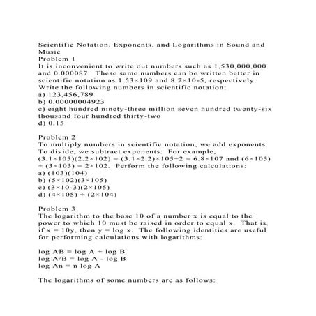 Scientific Notation, Exponents, and Logarithms in Sound and Music.docx